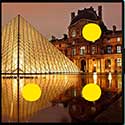 100 pics Landmarks answers Louvre