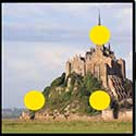100 pics Landmarks answers Mont St Michel