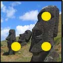 100 pics Landmarks answers Easter Island