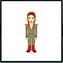 100 pics Pixel People answers David Bowie