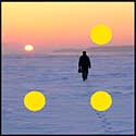 100 pics Winter answers Sunset