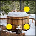 100 pics Winter answers Hot Tub