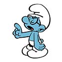 100 pics Cartoons answers Brainy Smurf