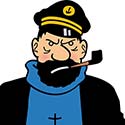 100 pics Cartoons 2 answers Captain Haddock