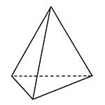 100 pics Shapes answers Tetrahedron