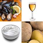 100 pics Whats Cooking answers Moules-Frites