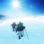 100 pics Winter Sports answers Hiking