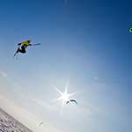 100 pics Winter Sports answers Snowkiting