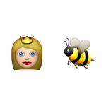100 pics Emoji 2 answers Queen Bee