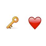100 pics Emoji 2 answers Key To My Heart
