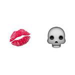 100 pics Emoji 2 answers Kiss Of Death