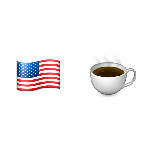 100 pics Emoji 2 answers Americano