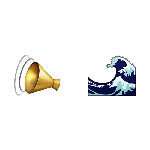 100 pics Emoji 2 answers Sound Wave