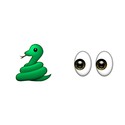 100 pics Emoji Quiz 3 answers Snake Eyes
