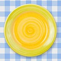 100 pics Circular answers Dinner Plate 