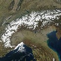 100 pics Earth From Above answers The Alps