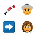 100 pics Emoji Quiz One (2015) answers Botox 
