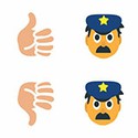 100 pics Emoji Quiz One (2015) answers Good Cop Bad Cop 