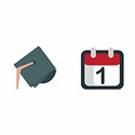 100 pics Emoji Quiz One (2015) answers Graduation Day 