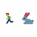 100 pics Emoji Quiz One (2015) answers Run Rabbit 