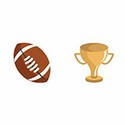 100 pics Emoji Quiz One (2015) answers Super Bowl 