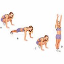 100 pics Keep Fit answers Burpees