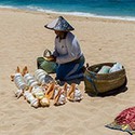 100 pics The Seaside answers Beach Vendor 