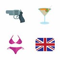 100 pics Emoji Quiz 4 answers James Bond 
