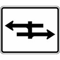 100 pics Road Signs answers Divided Highway 
