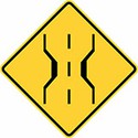 100 pics Road Signs answers Narrow Bridge 