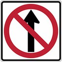 100 pics Road Signs answers No Straight On 