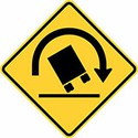 100 pics Road Signs answers Rollover Risk 