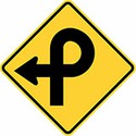 100 pics Road Signs answers Pretzel Loop 
