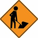 100 pics Road Signs answers Roadworks 