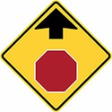 100 pics Road Signs answers Stop Ahead 