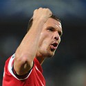 100 pics Arsenal FC answers Podolski