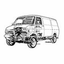 100 pics Classic Cars answers Bedford Van