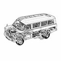 100 pics Classic Cars answers Ford Transit (Level 60)