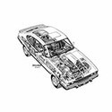 100 pics Classic Cars answers Ford Capri Mk2