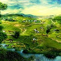 100 pics Fictional Places answers The Shire