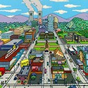 100 pics Fictional Places answers Springfield