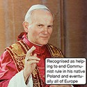 100 pics Icons Of Change answers Pope John Paul Ii