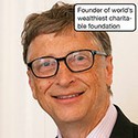 100 pics Icons Of Change answers Bill Gates