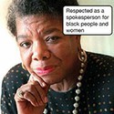 100 pics Icons Of Change answers Maya Angelou