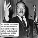 100 pics Icons Of Change answers Mlk