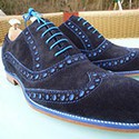 100 pics Something Blue answers Blue Suede Shoes